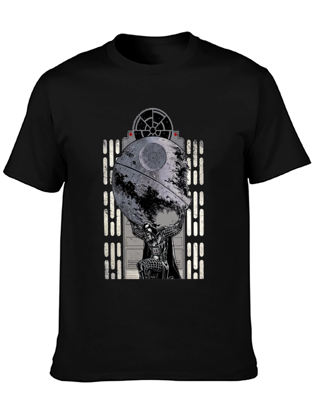 Darth Vader Death Star Atlas T-Shirt
