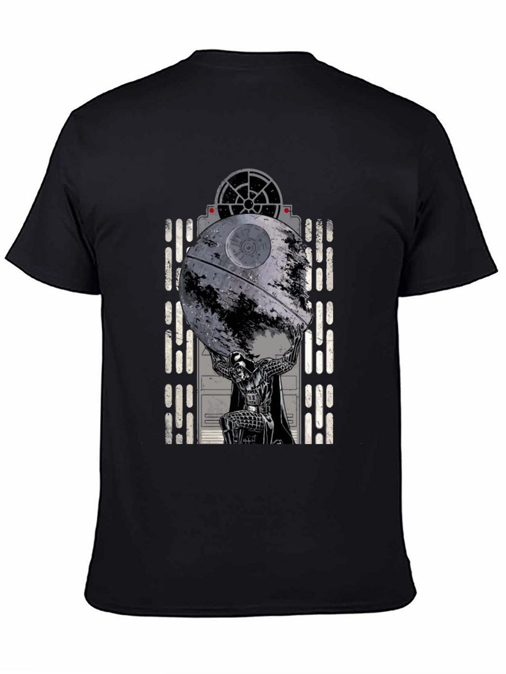 Darth Vader Death Star Atlas T-Shirt