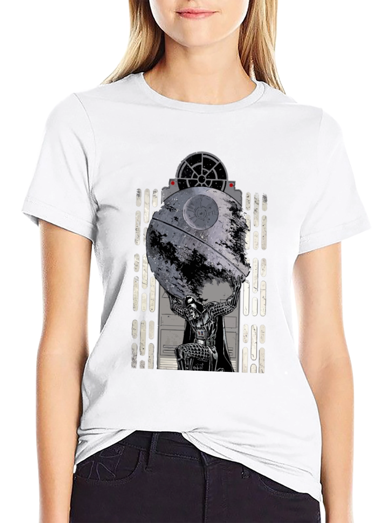 Darth Vader Death Star Atlas T-Shirt