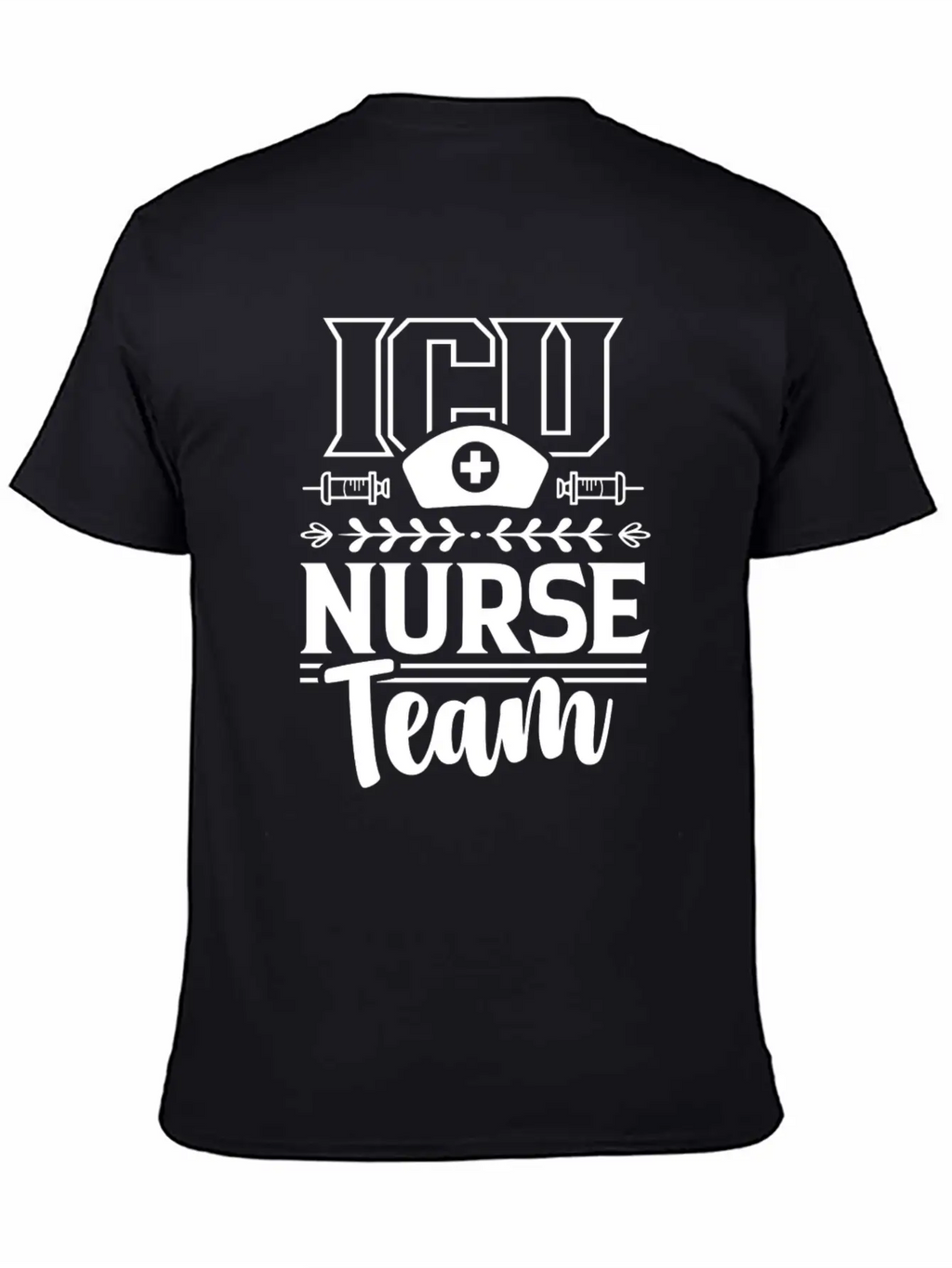 Icu Nurse Team ICE Nursing Hospital Unisex Casual T-Shirt – Clean Design For Daily Comfort