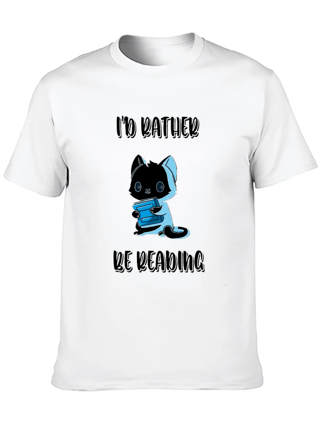 I'd Rather Be Reading Breathable Soft Cotton T-Shirt – Timeless Casual Look