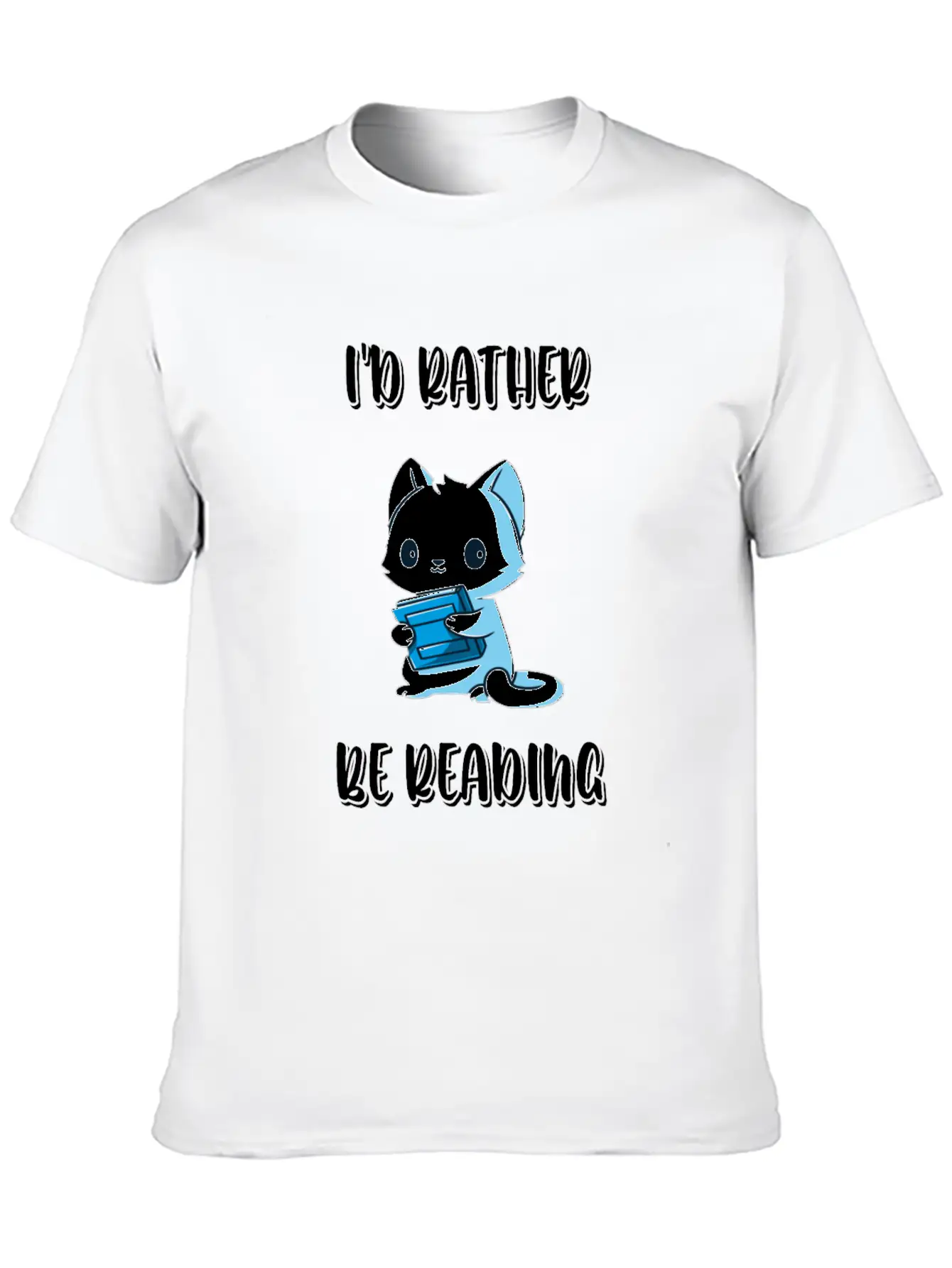 I'd Rather Be Reading Breathable Soft Cotton T-Shirt – Timeless Casual Look