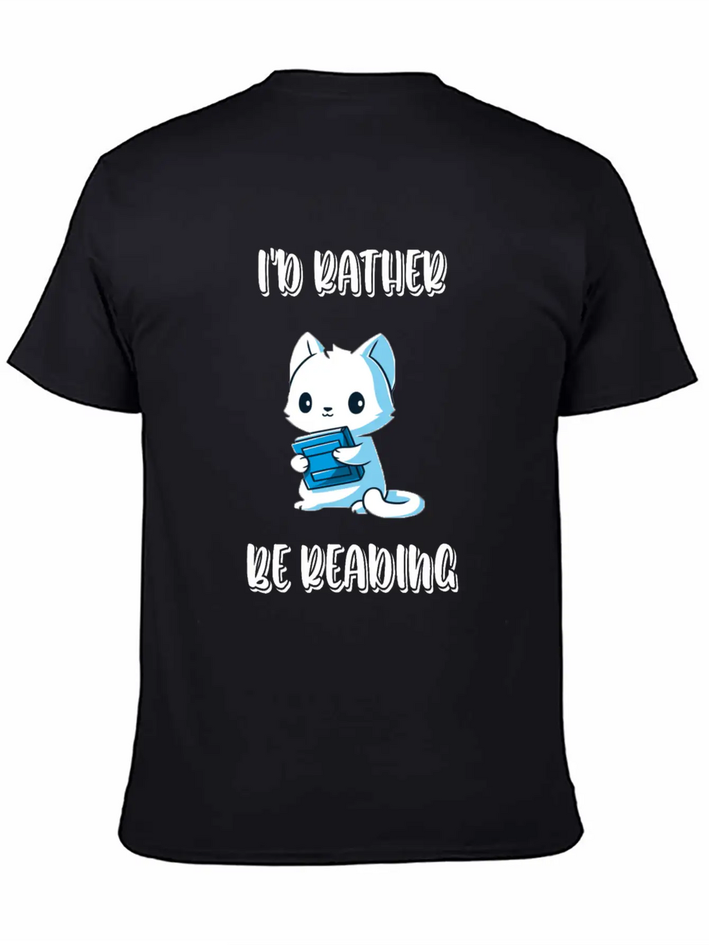 I'd Rather Be Reading Breathable Soft Cotton T-Shirt – Timeless Casual Look