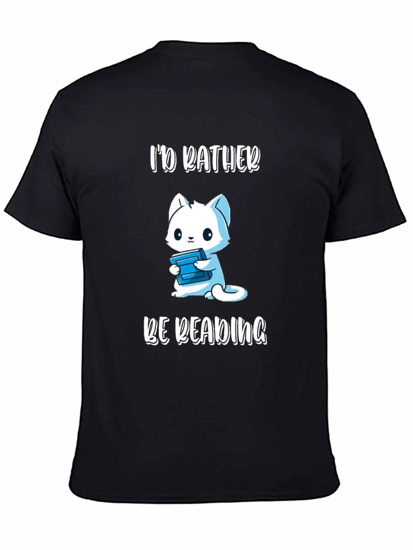 I'd Rather Be Reading Breathable Soft Cotton T-Shirt – Timeless Casual Look