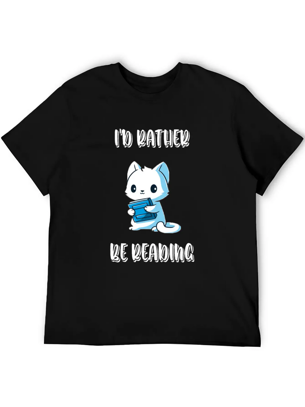 I'd Rather Be Reading Breathable Soft Cotton T-Shirt – Timeless Casual Look