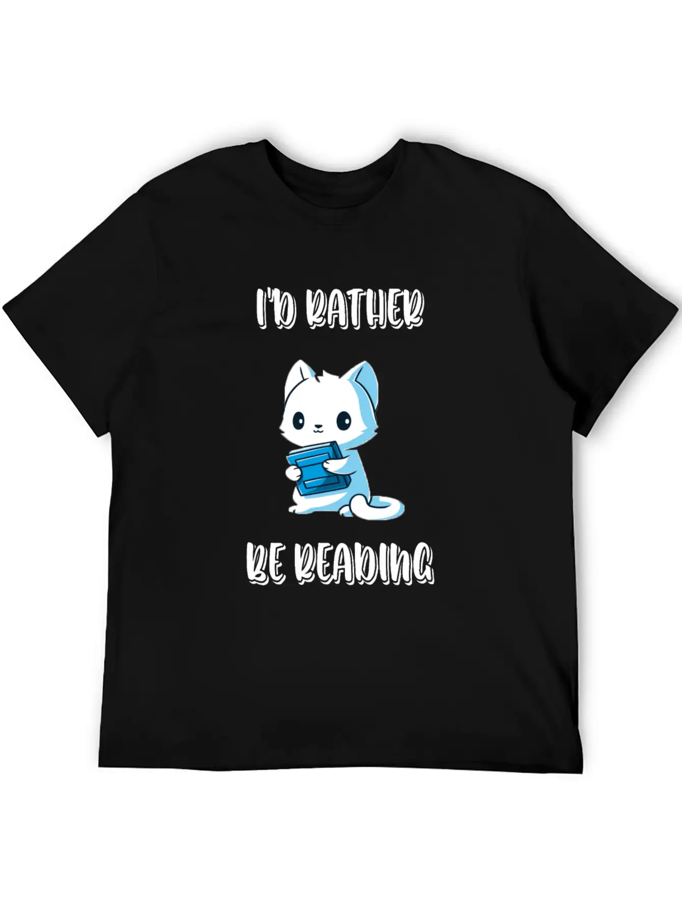 I'd Rather Be Reading Breathable Soft Cotton T-Shirt – Timeless Casual Look