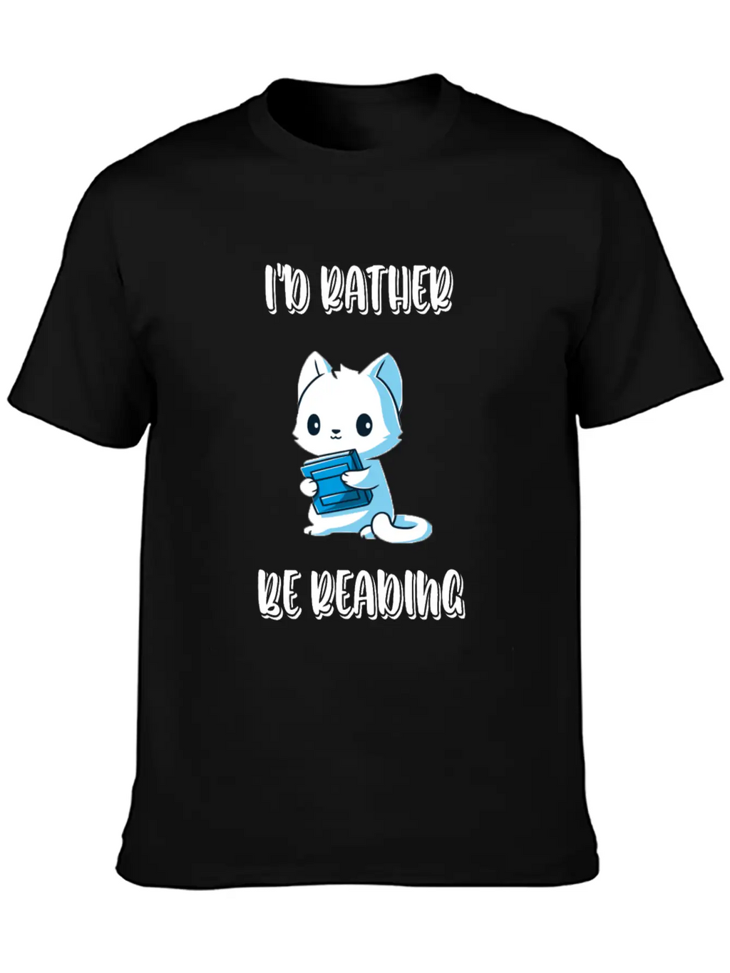 I'd Rather Be Reading Breathable Soft Cotton T-Shirt – Timeless Casual Look