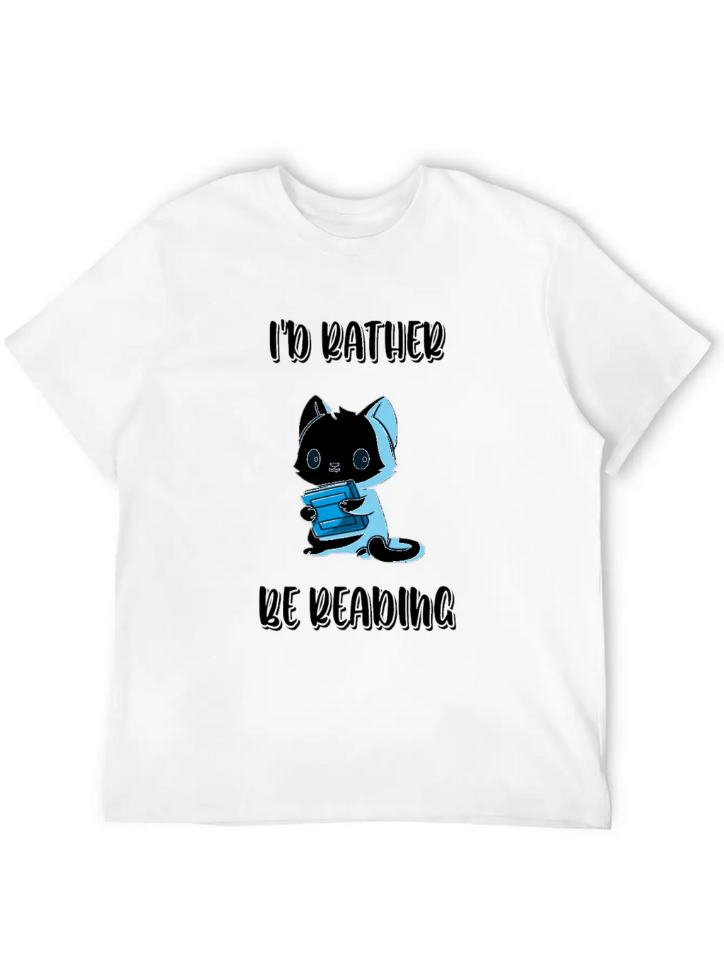 I'd Rather Be Reading Breathable Soft Cotton T-Shirt – Timeless Casual Look