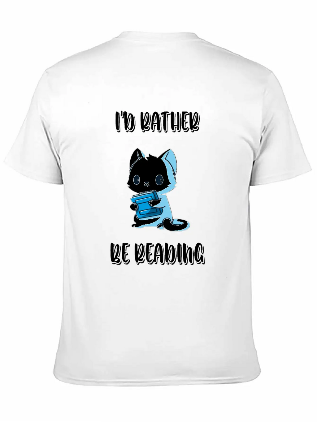I'd Rather Be Reading Breathable Soft Cotton T-Shirt – Timeless Casual Look