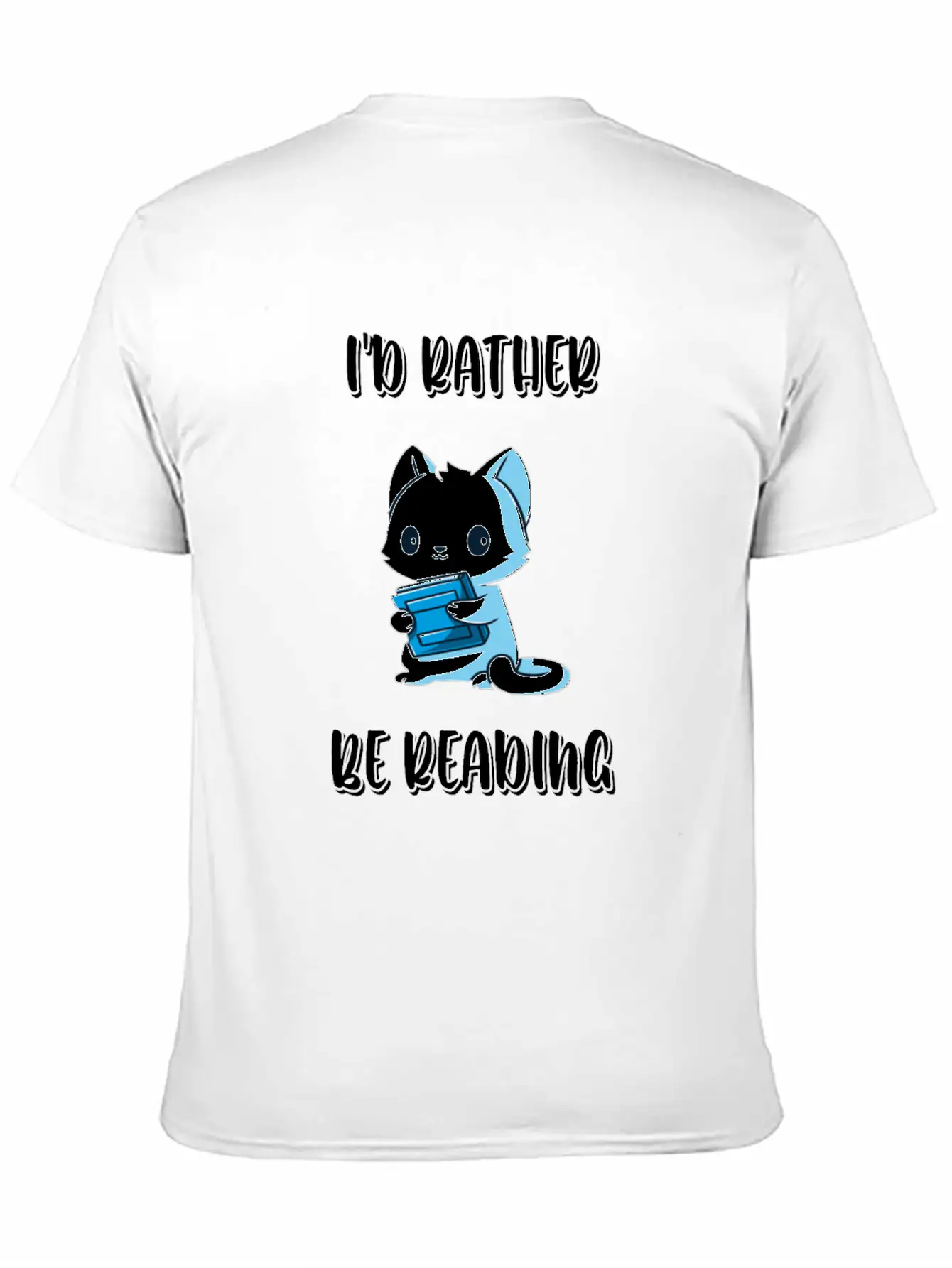 I'd Rather Be Reading Breathable Soft Cotton T-Shirt – Timeless Casual Look
