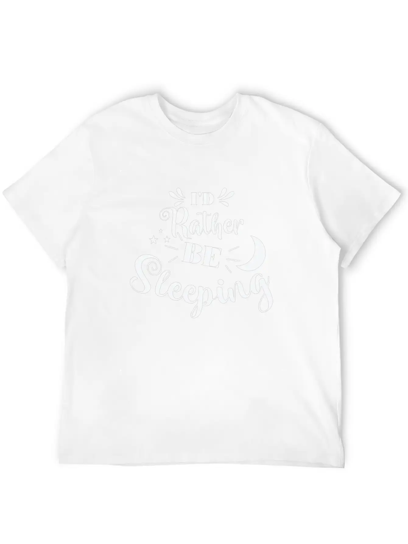 I'd Rather Be Sleeping Like A Baby Sleeping Essential Cotton Tee For Daily Outfits – Unisex Style