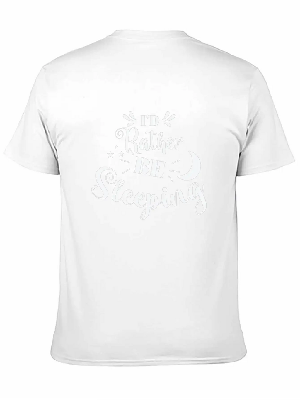 I'd Rather Be Sleeping Like A Baby Sleeping Essential Cotton Tee For Daily Outfits – Unisex Style