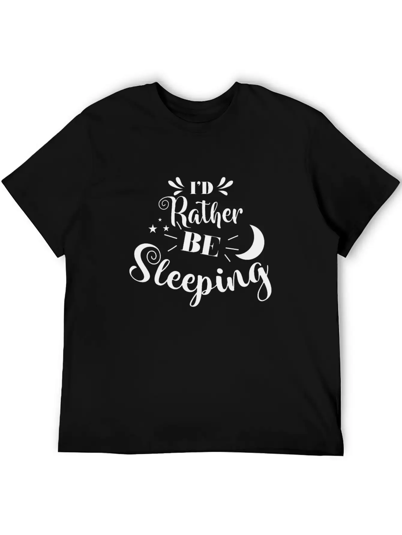 I'd Rather Be Sleeping Like A Baby Sleeping Essential Cotton Tee For Daily Outfits – Unisex Style