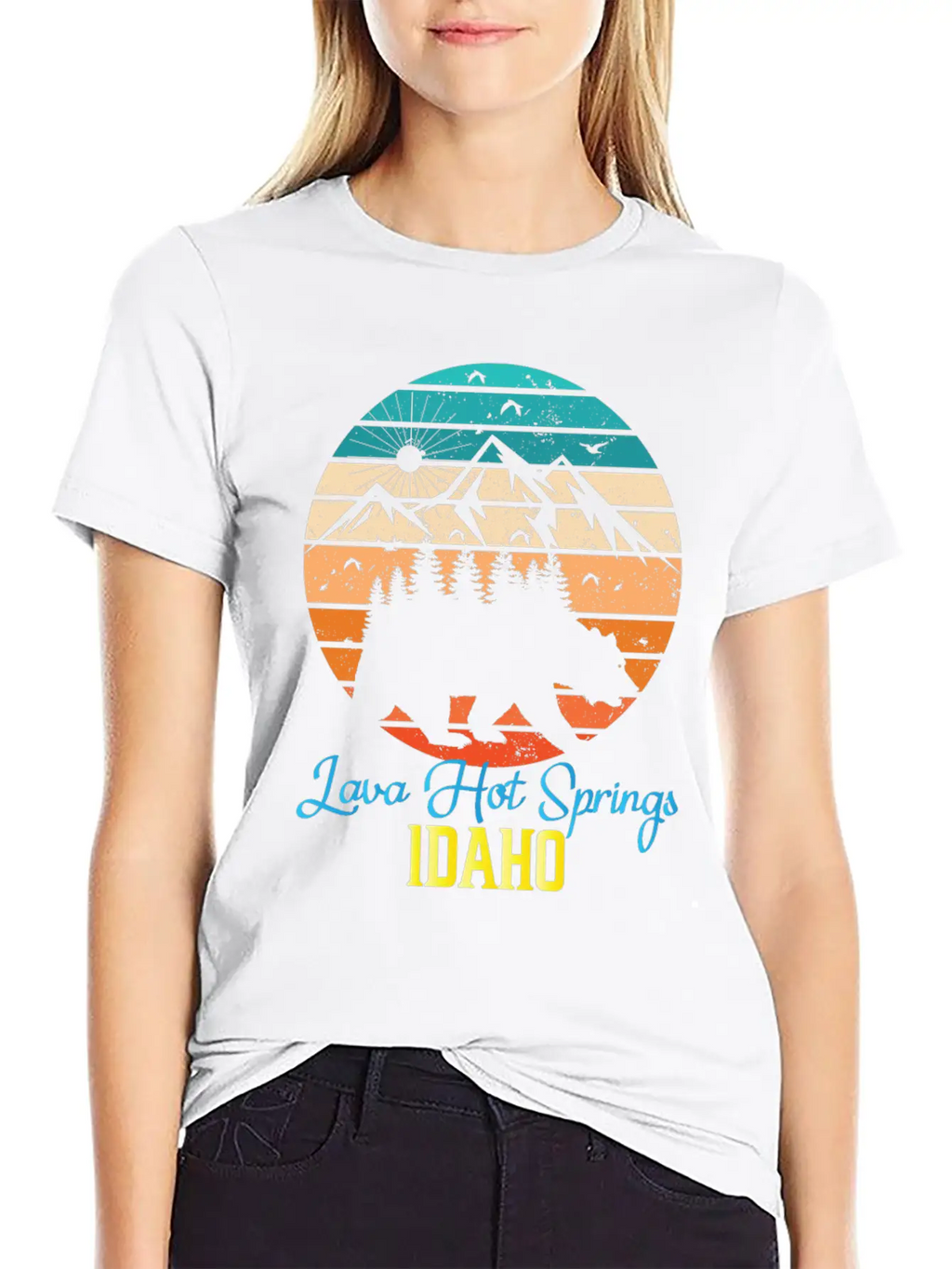 Idaho Mountain Family Camping Trip Lava Hot Spring Unisex Casual T-Shirt – Clean Design For Daily Comfort