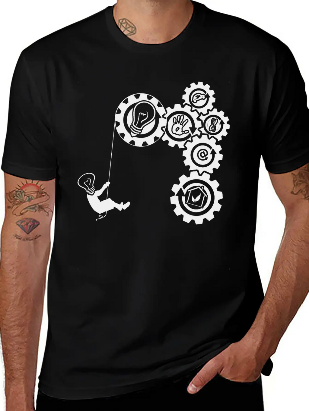 Idea, Action, A Better Home Unisex Casual T-Shirt – Clean Design For Daily Comfort