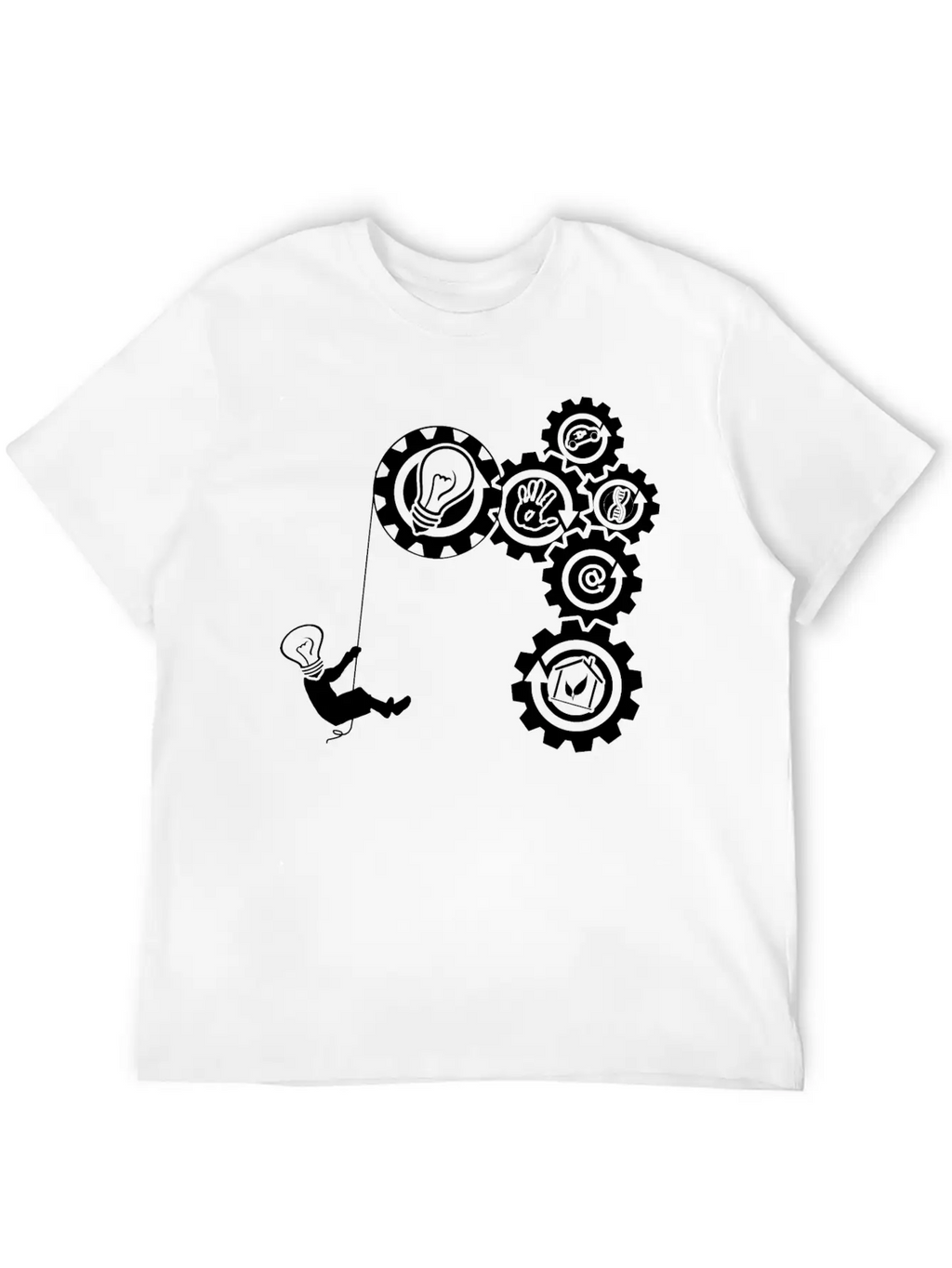 Idea, Action, A Better Home Unisex Casual T-Shirt – Clean Design For Daily Comfort