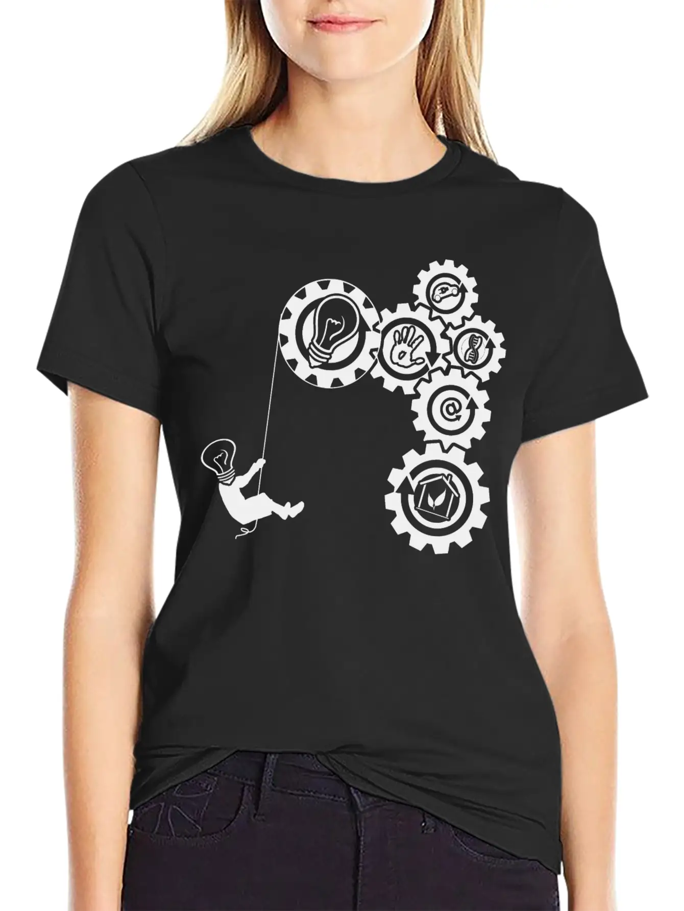 Idea, Action, A Better Home Unisex Casual T-Shirt – Clean Design For Daily Comfort