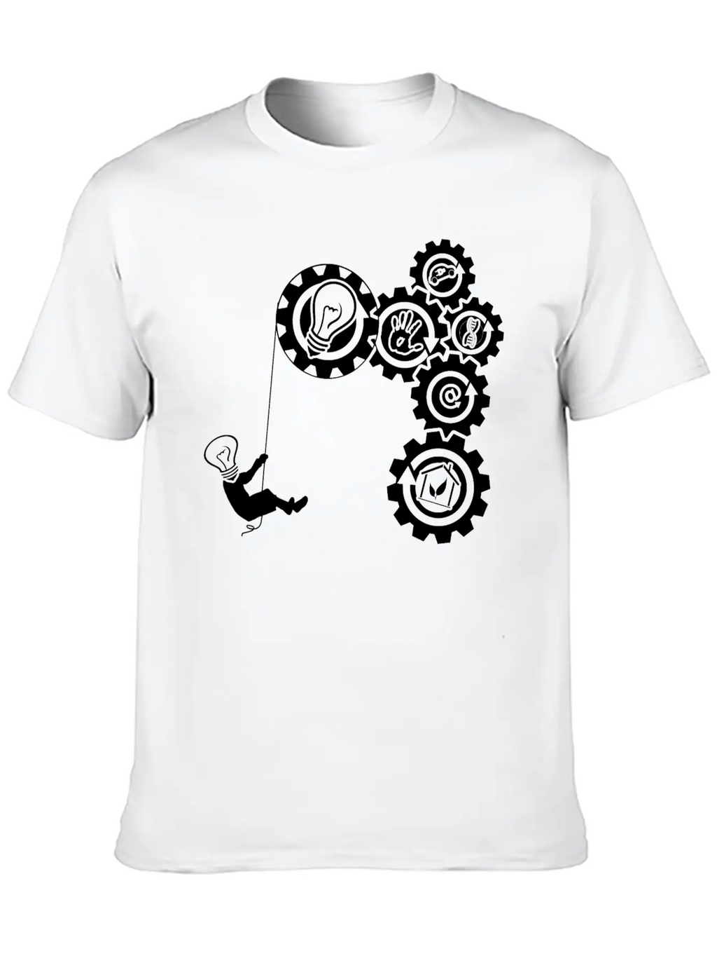 Idea, Action, A Better Home Unisex Casual T-Shirt – Clean Design For Daily Comfort