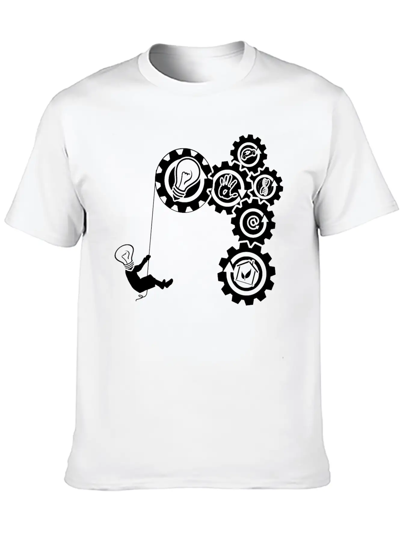 Idea, Action, A Better Home Unisex Casual T-Shirt – Clean Design For Daily Comfort