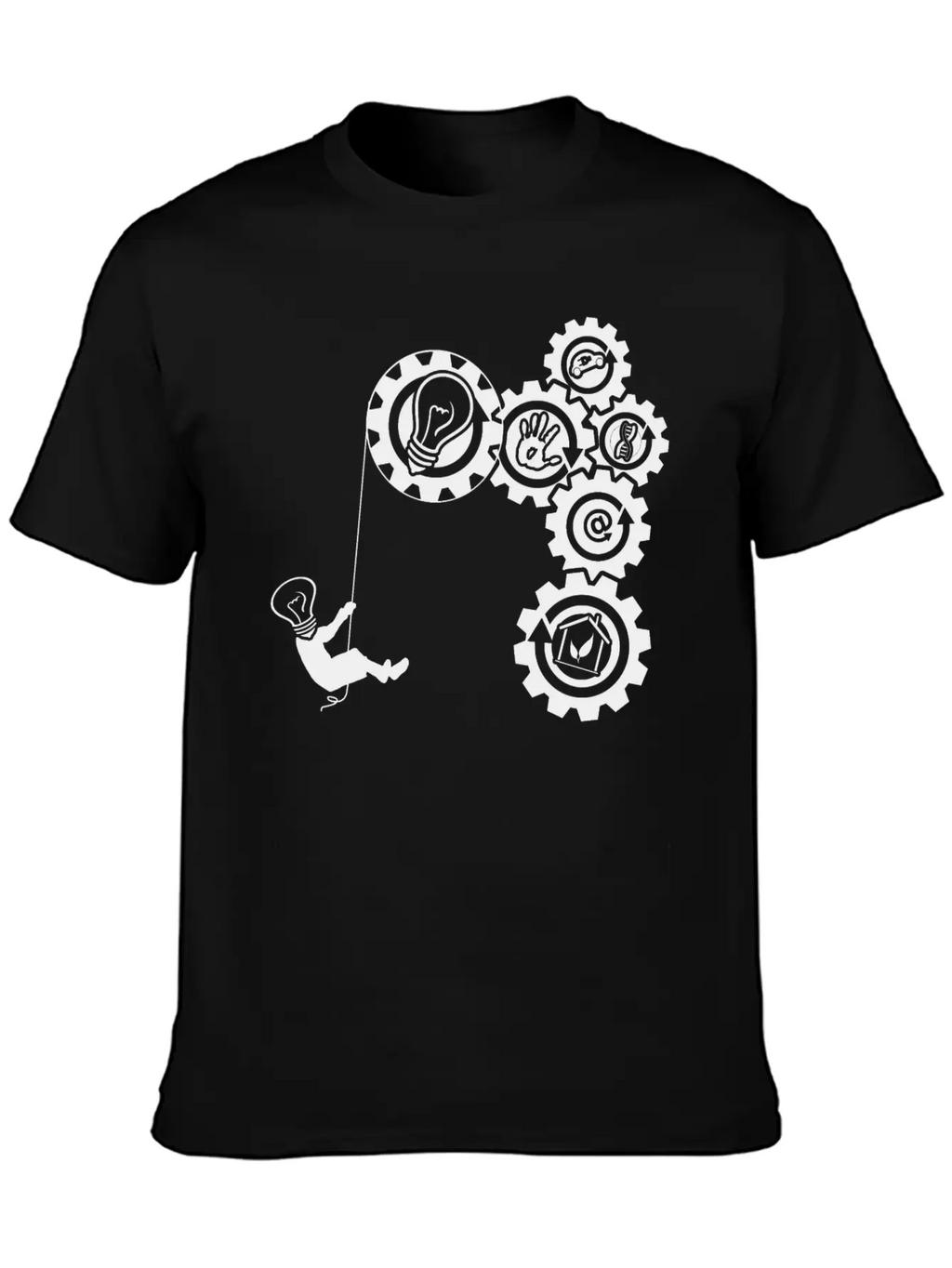Idea, Action, A Better Home Unisex Casual T-Shirt – Clean Design For Daily Comfort