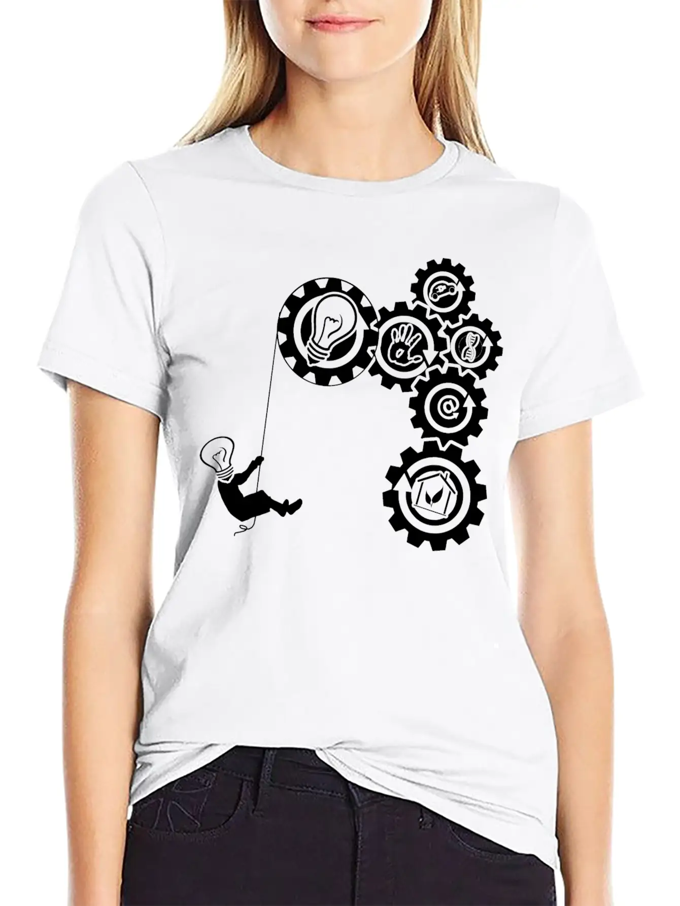 Idea, Action, A Better Home Unisex Casual T-Shirt – Clean Design For Daily Comfort
