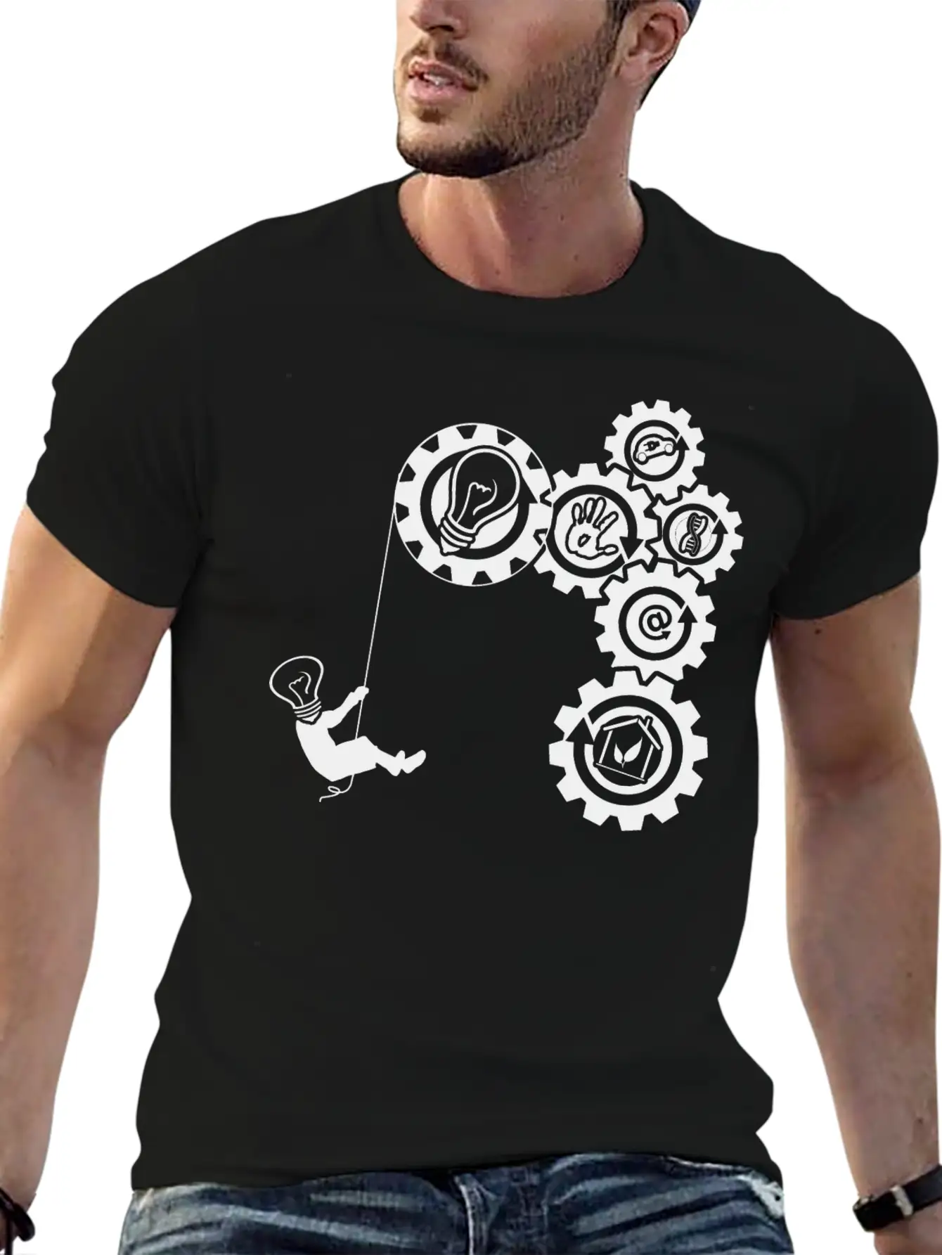 Idea, Action, A Better Home Unisex Casual T-Shirt – Clean Design For Daily Comfort
