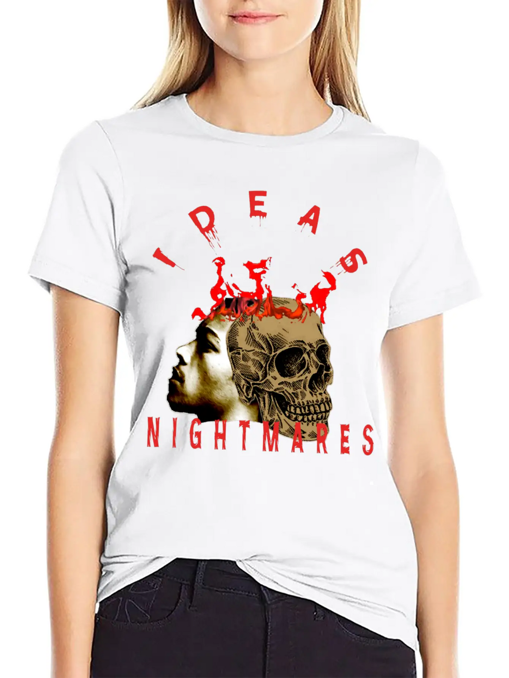 Ideas Nightmares Stylish Everyday T-Shirt – Unisex Basic Cotton Tee