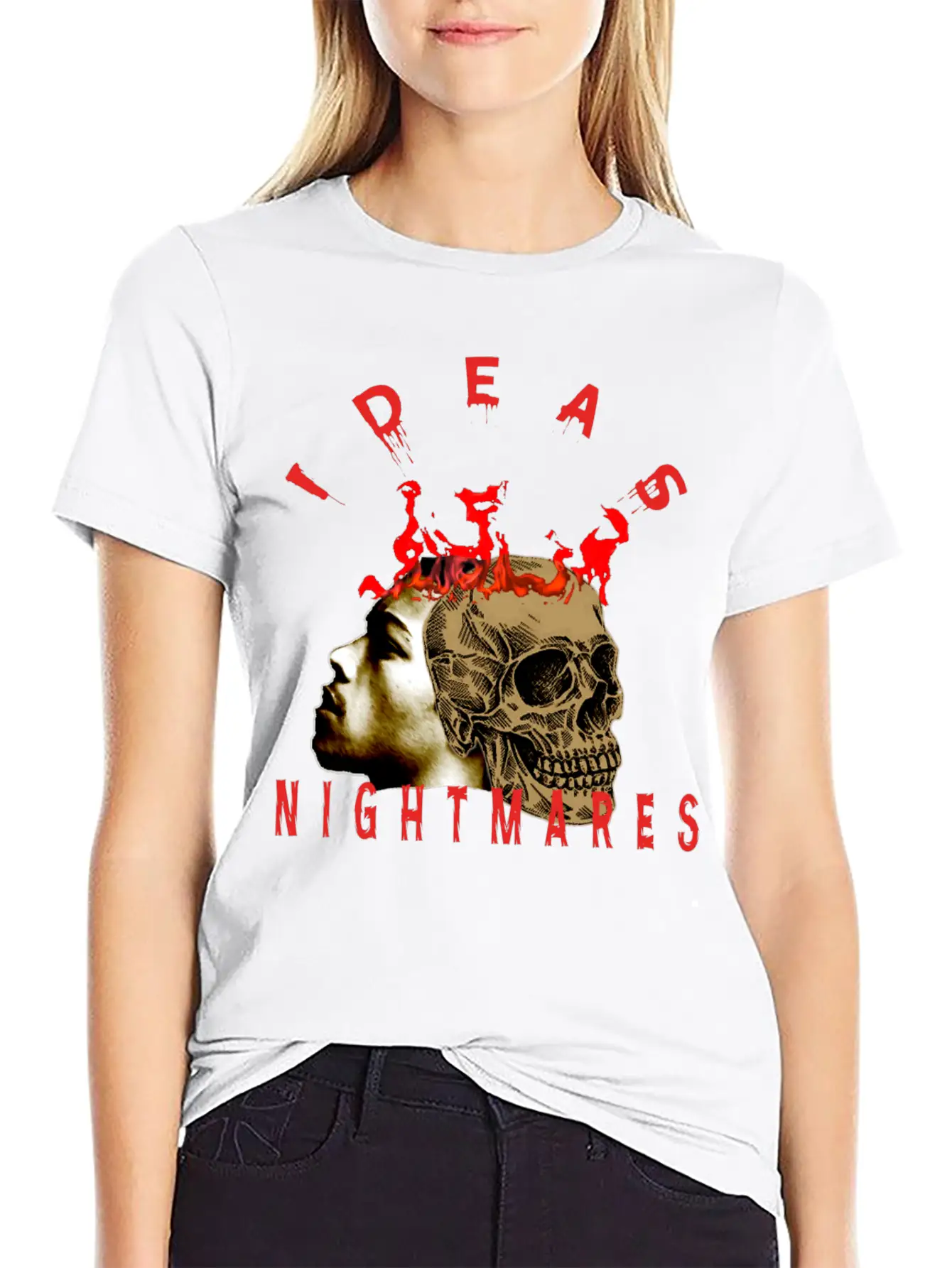 Ideas Nightmares Stylish Everyday T-Shirt – Unisex Basic Cotton Tee