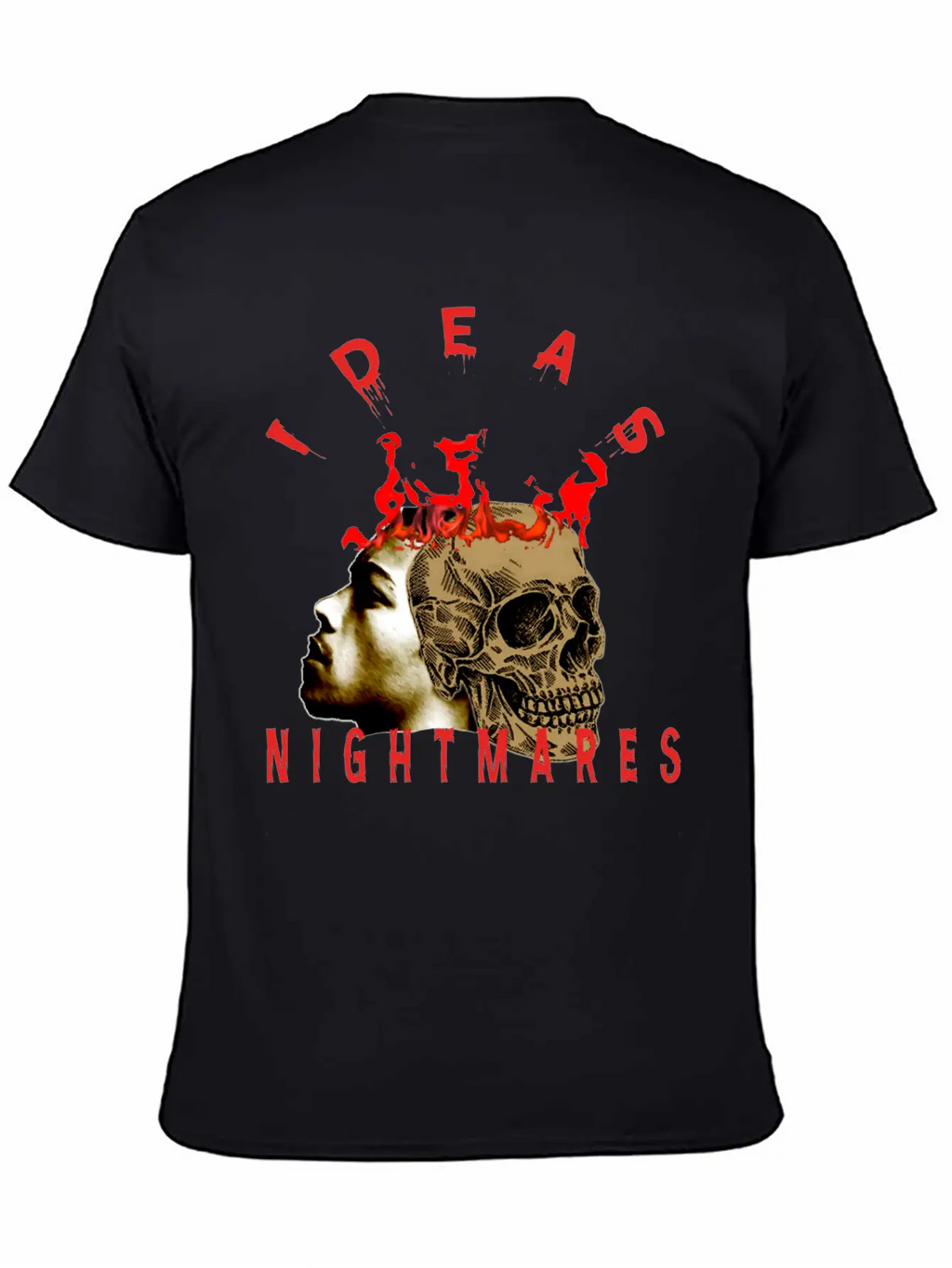 Ideas Nightmares Stylish Everyday T-Shirt – Unisex Basic Cotton Tee