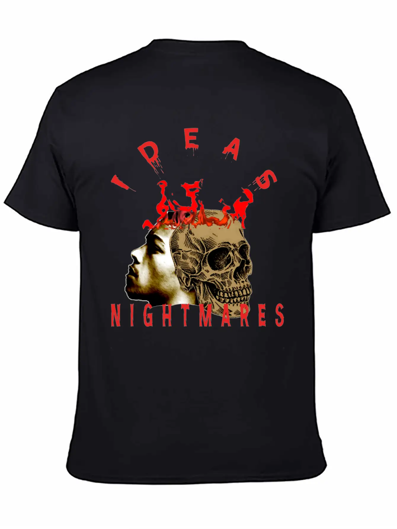 Ideas Nightmares Stylish Everyday T-Shirt – Unisex Basic Cotton Tee