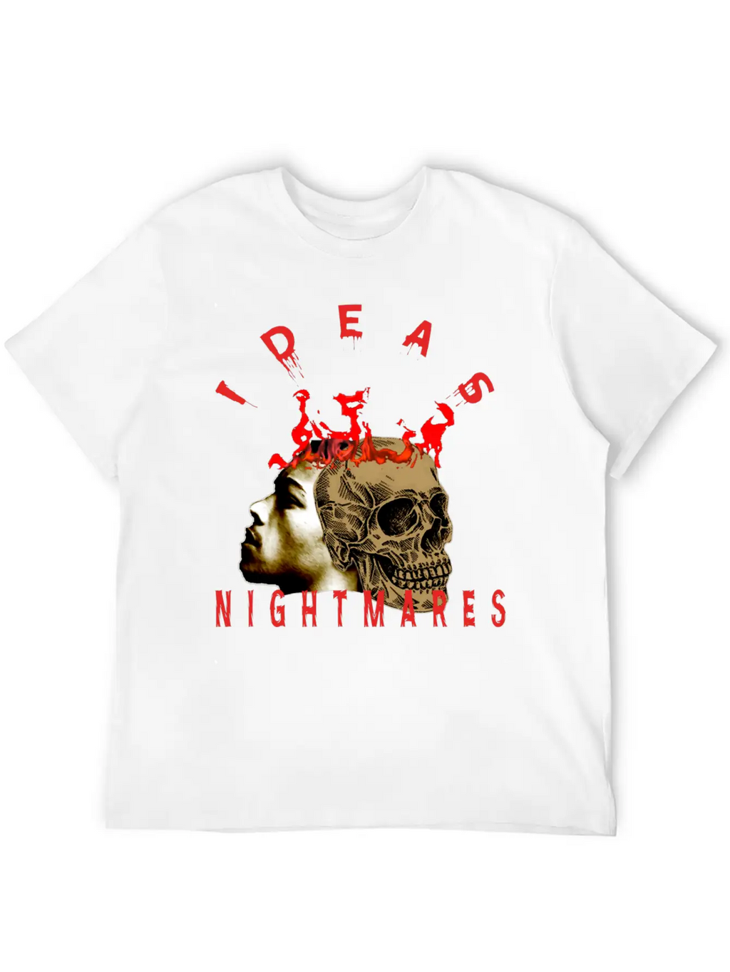 Ideas Nightmares Stylish Everyday T-Shirt – Unisex Basic Cotton Tee