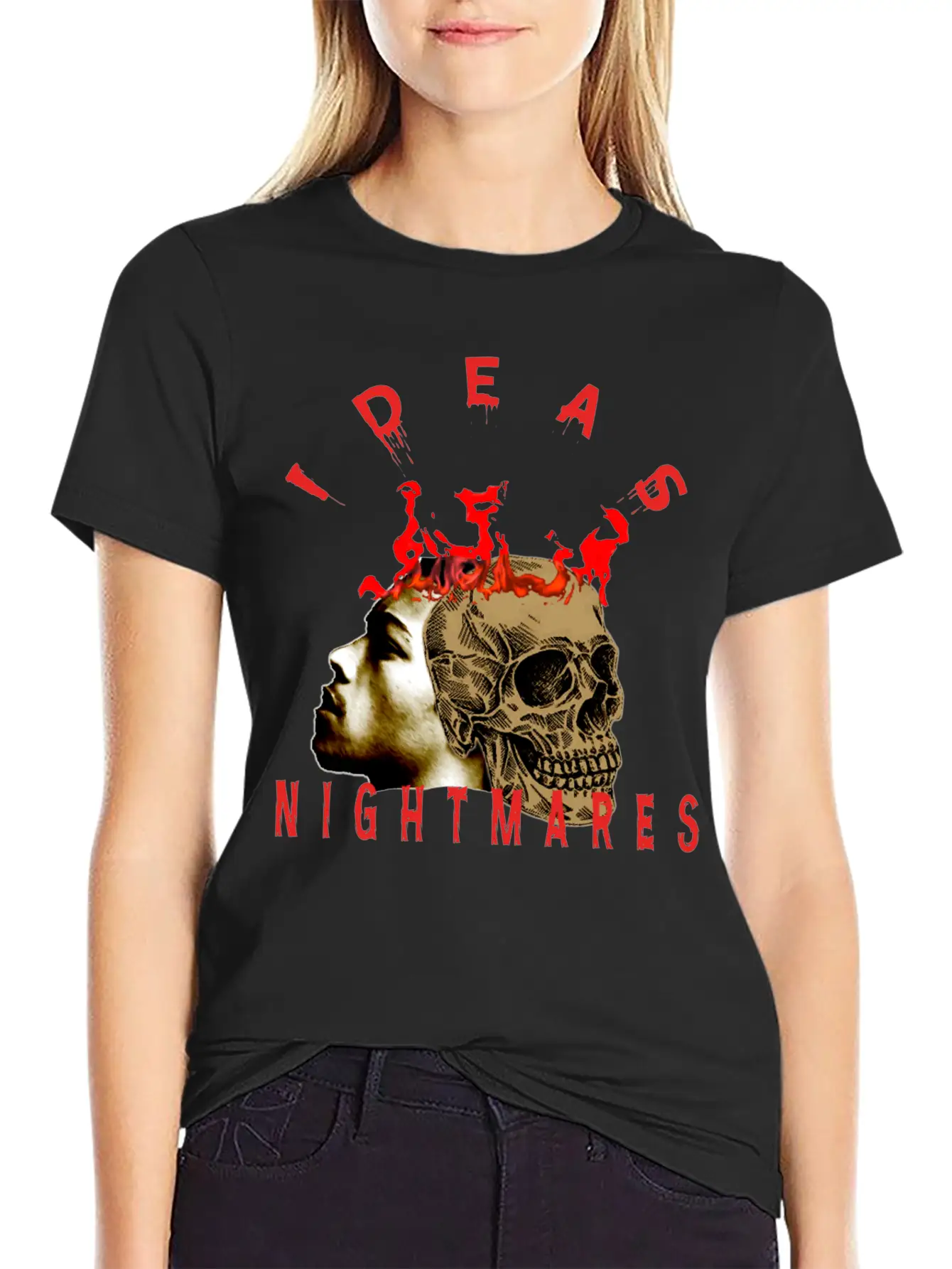 Ideas Nightmares Stylish Everyday T-Shirt – Unisex Basic Cotton Tee
