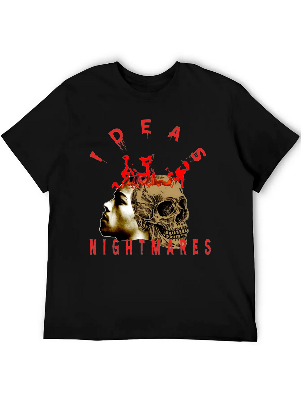 Ideas Nightmares Stylish Everyday T-Shirt – Unisex Basic Cotton Tee