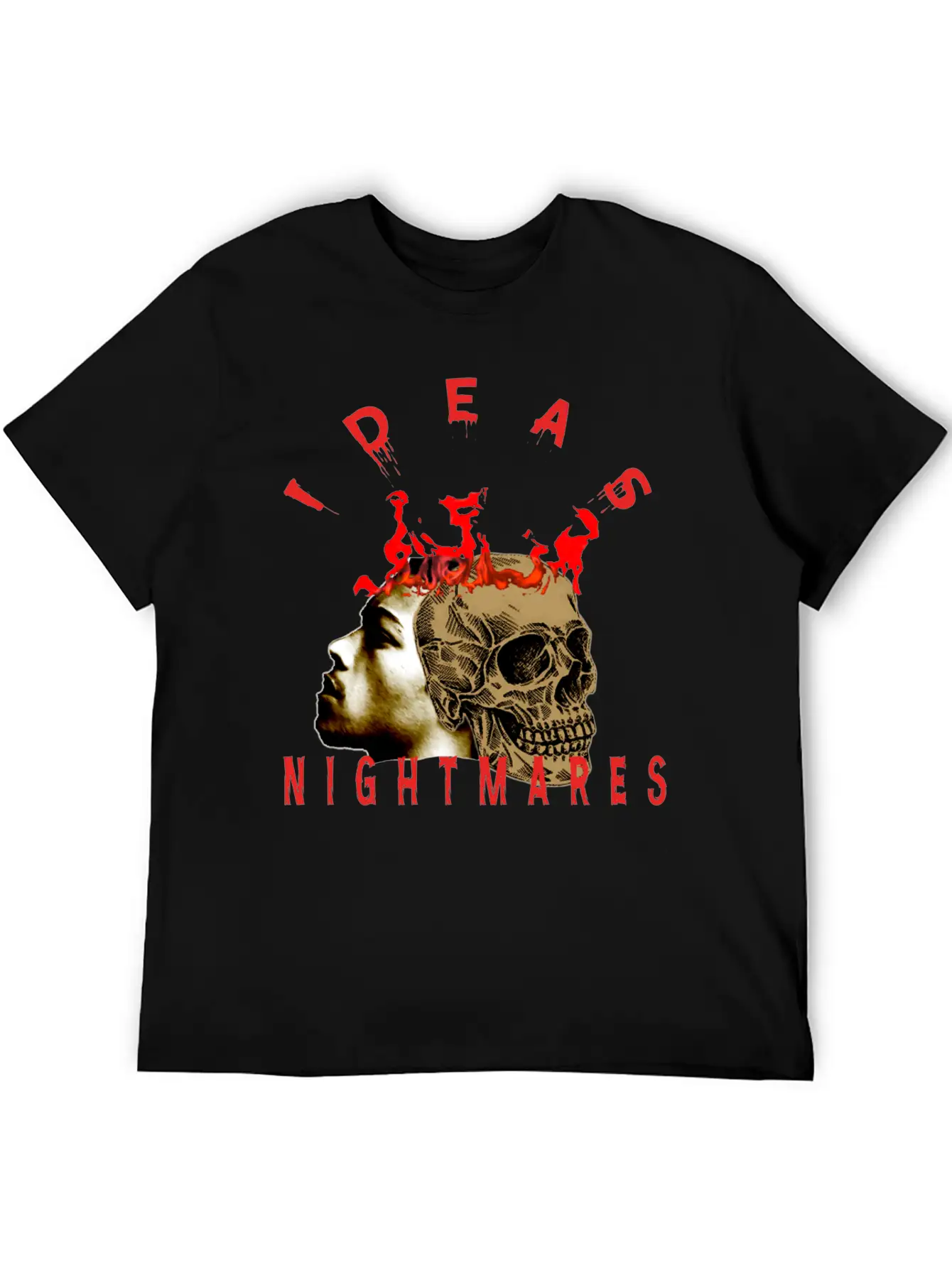 Ideas Nightmares Stylish Everyday T-Shirt – Unisex Basic Cotton Tee