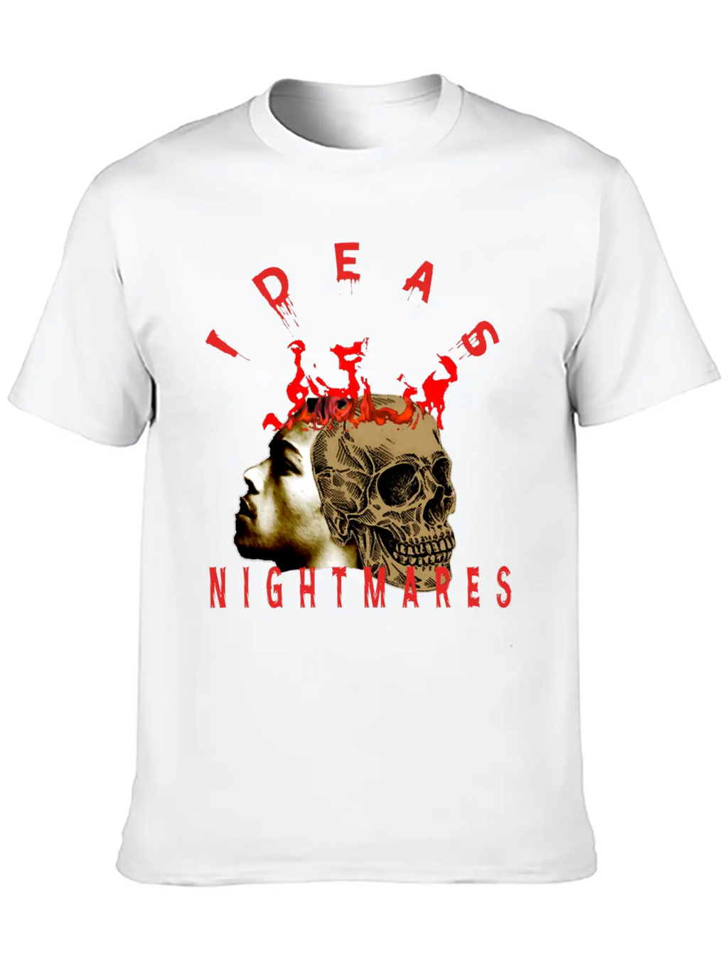 Ideas Nightmares Stylish Everyday T-Shirt – Unisex Basic Cotton Tee