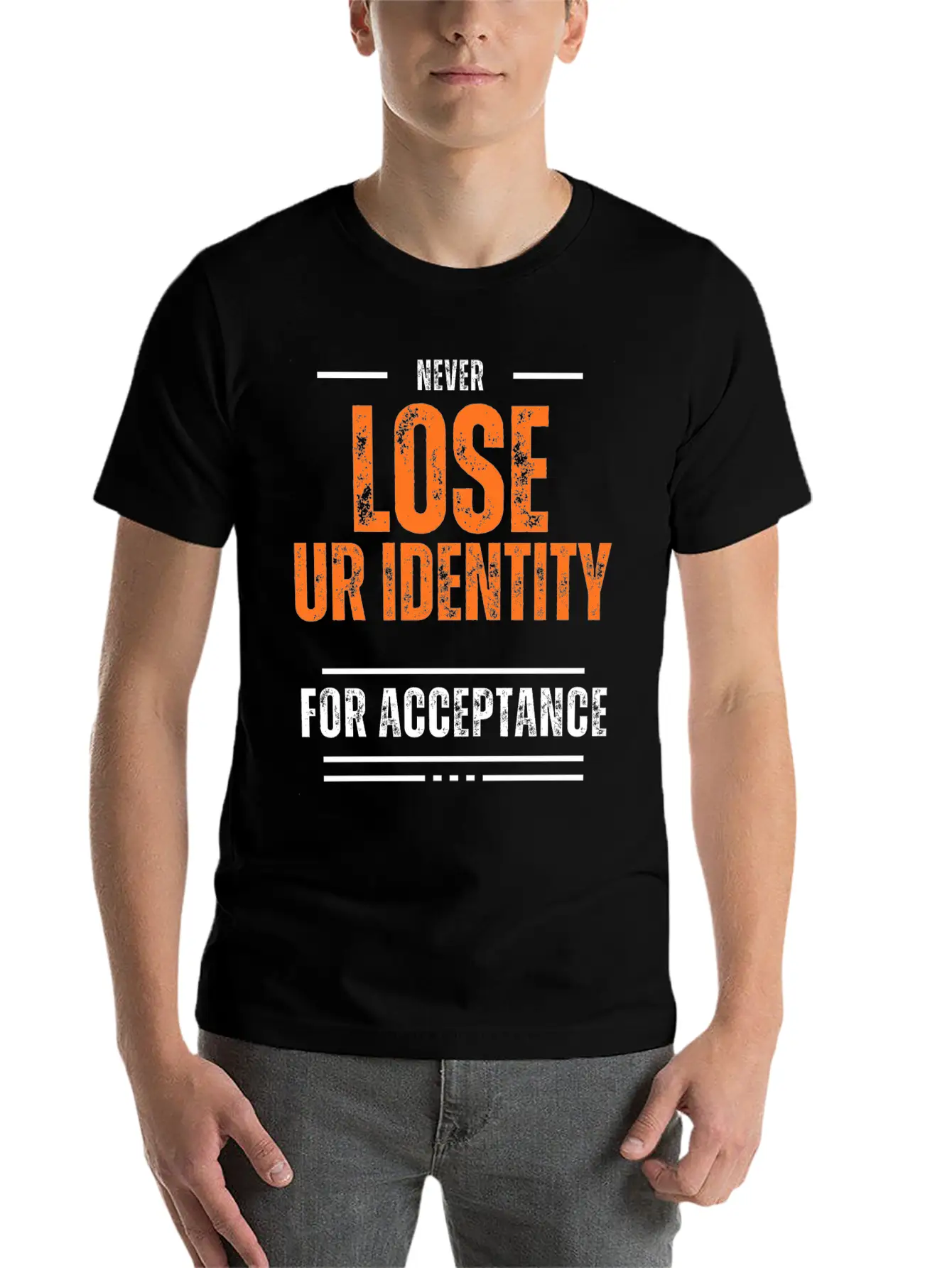 IDENTITY 2 Unisex Casual T-Shirt – Clean Design For Daily Comfort