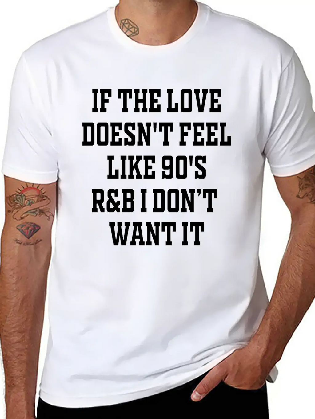 If The Love Doesn T Feel Essential Cotton Tee For Daily Outfits – Unisex Style