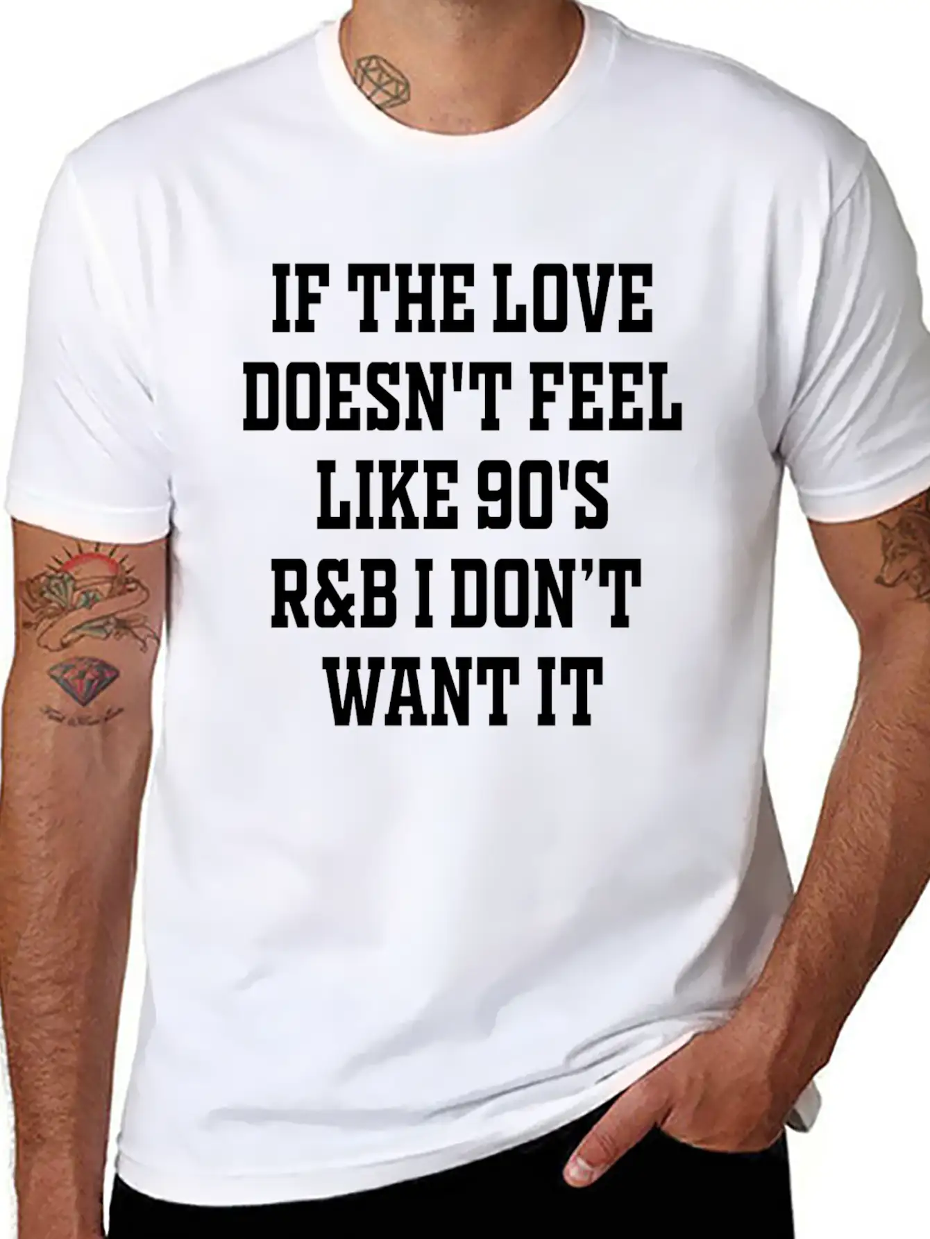 If The Love Doesn T Feel Essential Cotton Tee For Daily Outfits – Unisex Style