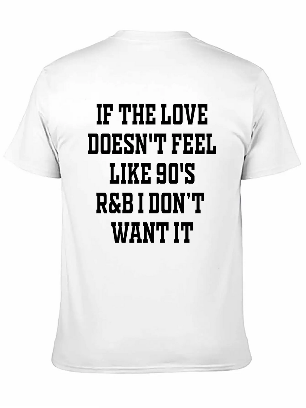 If The Love Doesn T Feel Essential Cotton Tee For Daily Outfits – Unisex Style