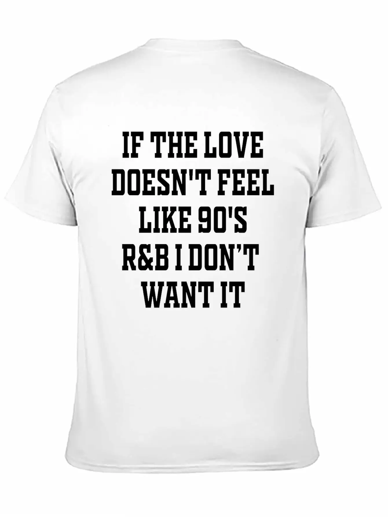 If The Love Doesn T Feel Essential Cotton Tee For Daily Outfits – Unisex Style
