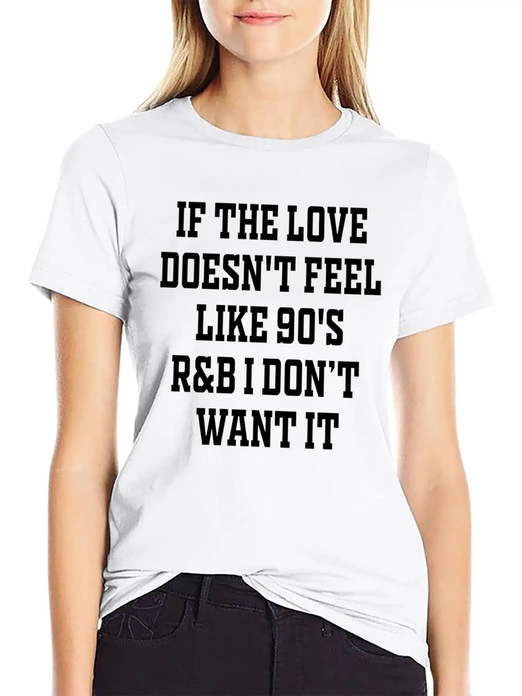 If The Love Doesn T Feel Essential Cotton Tee For Daily Outfits – Unisex Style
