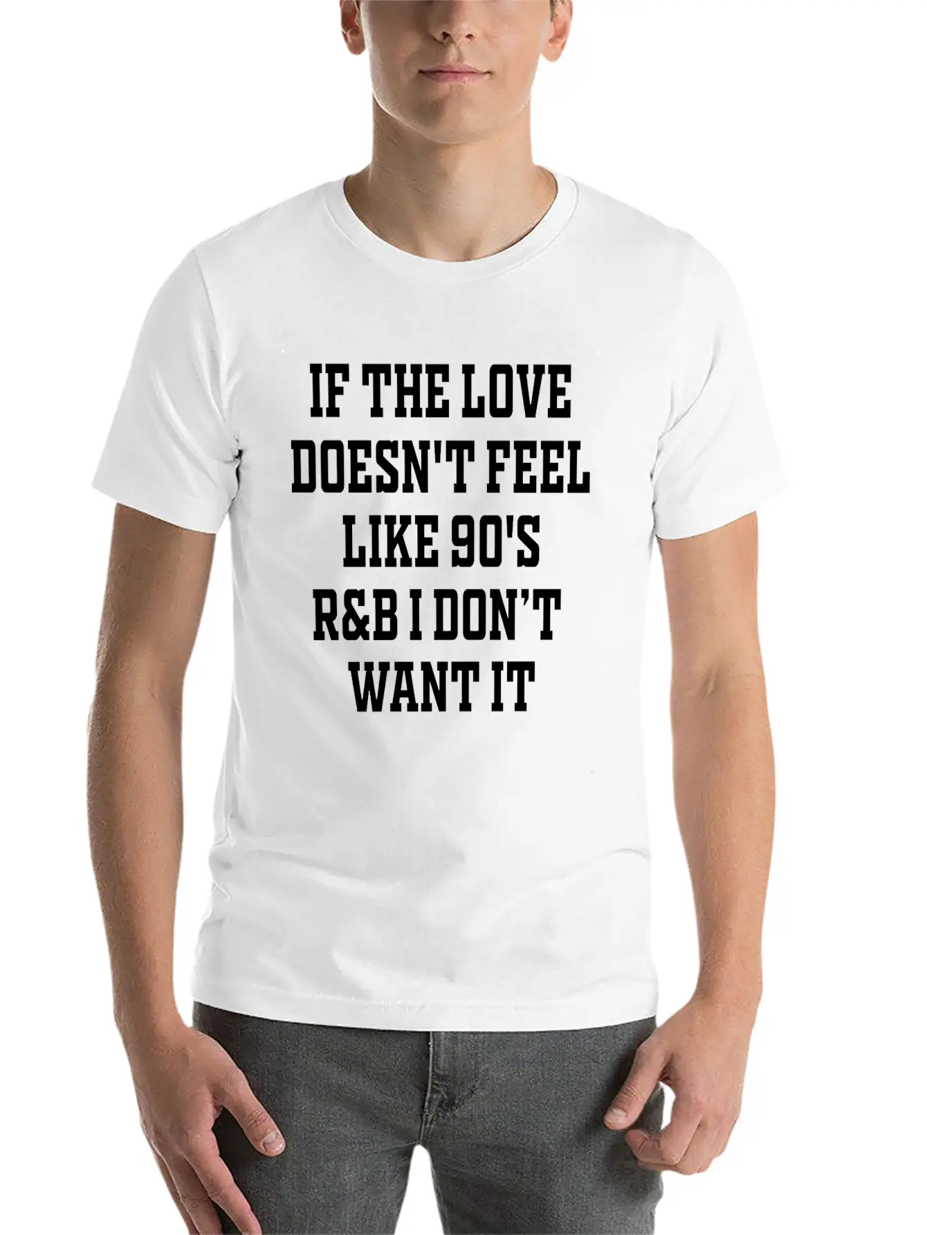 If The Love Doesn T Feel Essential Cotton Tee For Daily Outfits – Unisex Style