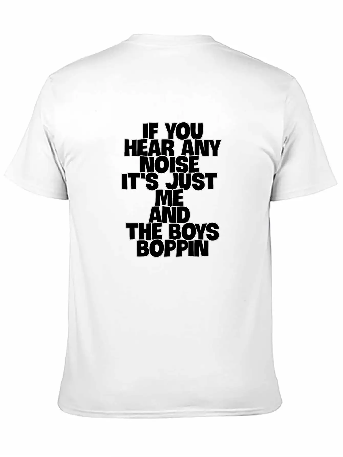 If You Hear Any Noise T-shirt Casual Graphic T-Shirt – Simple And Comfortable Daily Wear