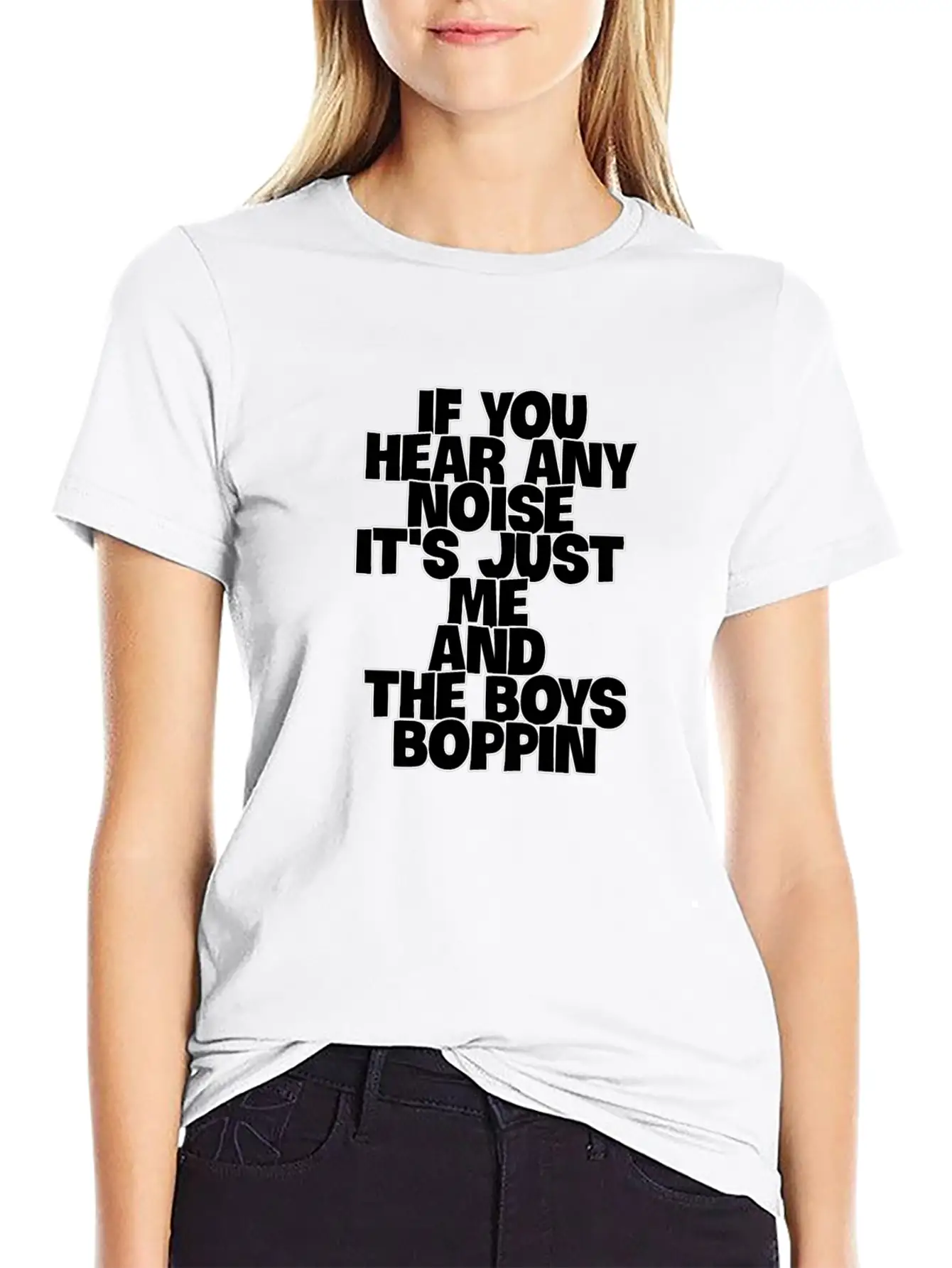 If You Hear Any Noise T-shirt Casual Graphic T-Shirt – Simple And Comfortable Daily Wear