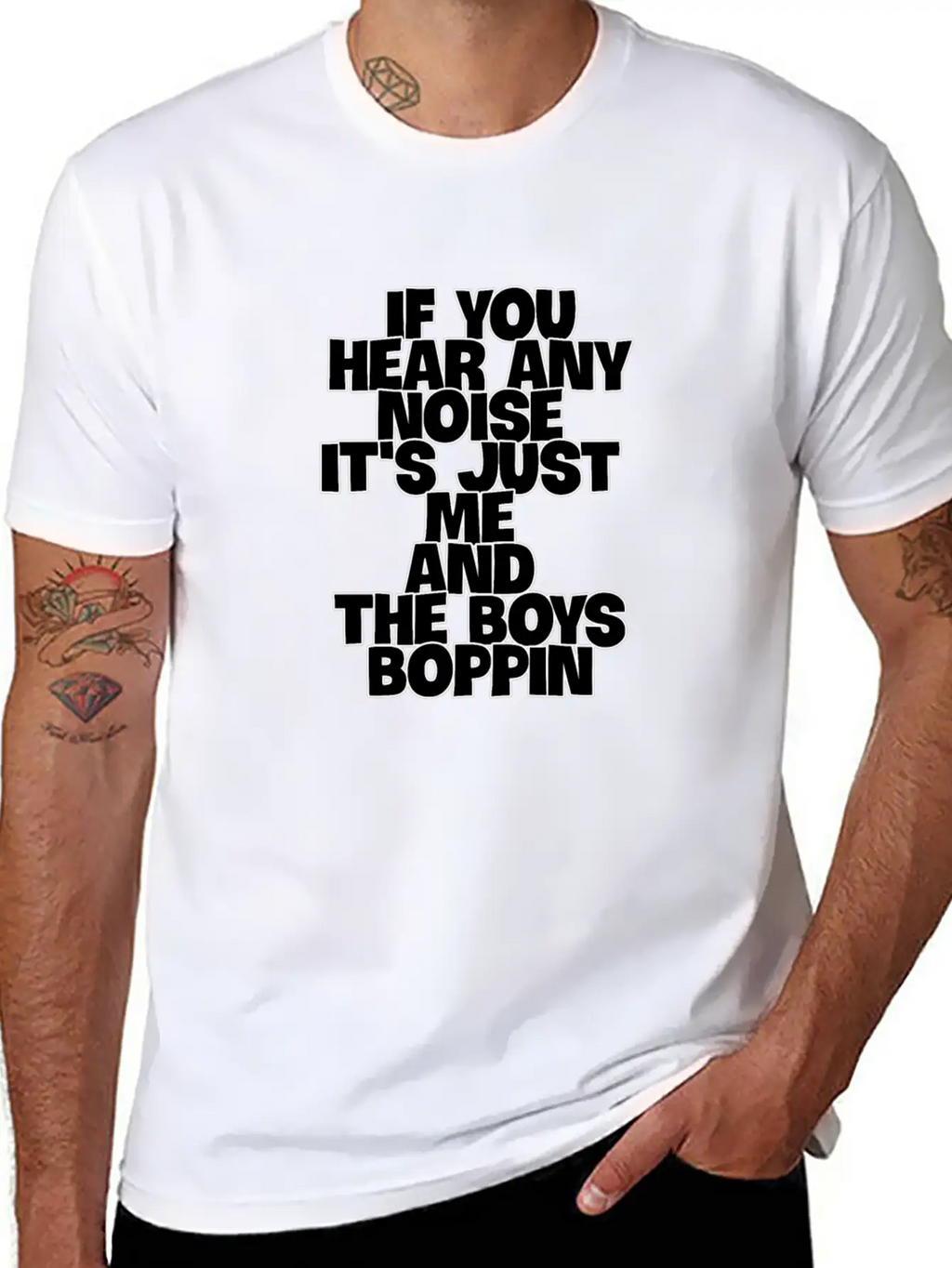 If You Hear Any Noise T-shirt Casual Graphic T-Shirt – Simple And Comfortable Daily Wear