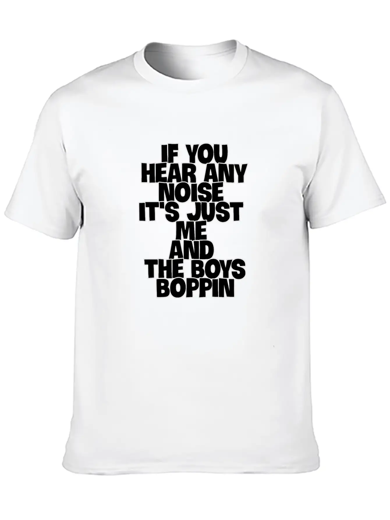 If You Hear Any Noise T-shirt Casual Graphic T-Shirt – Simple And Comfortable Daily Wear