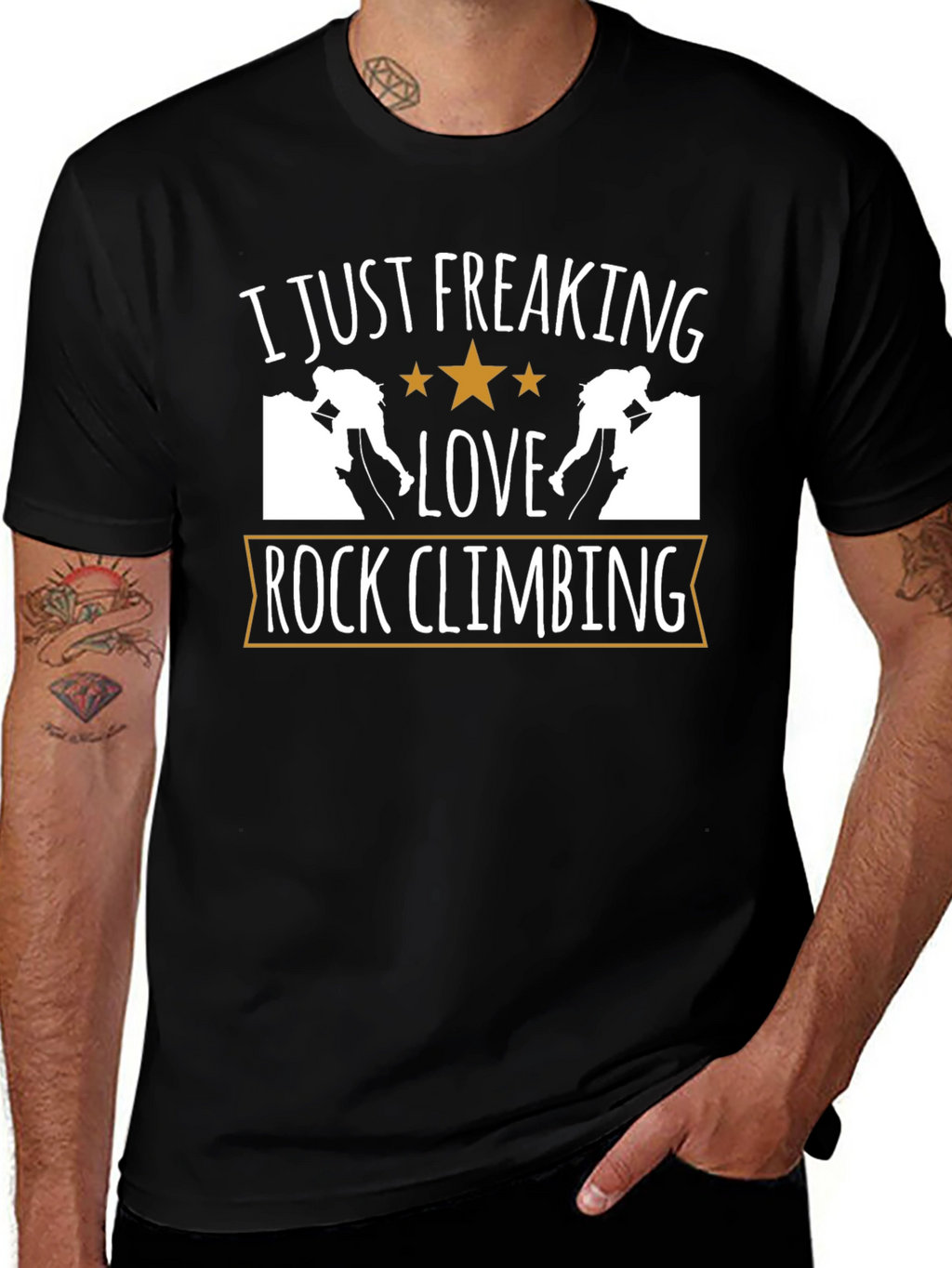 Rock Climbing Graphic Tee