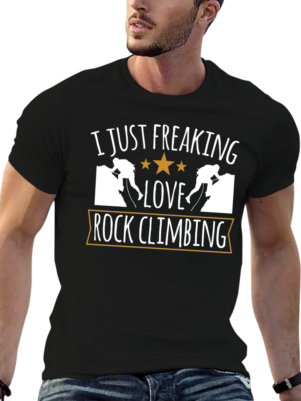 Rock Climbing Graphic Tee