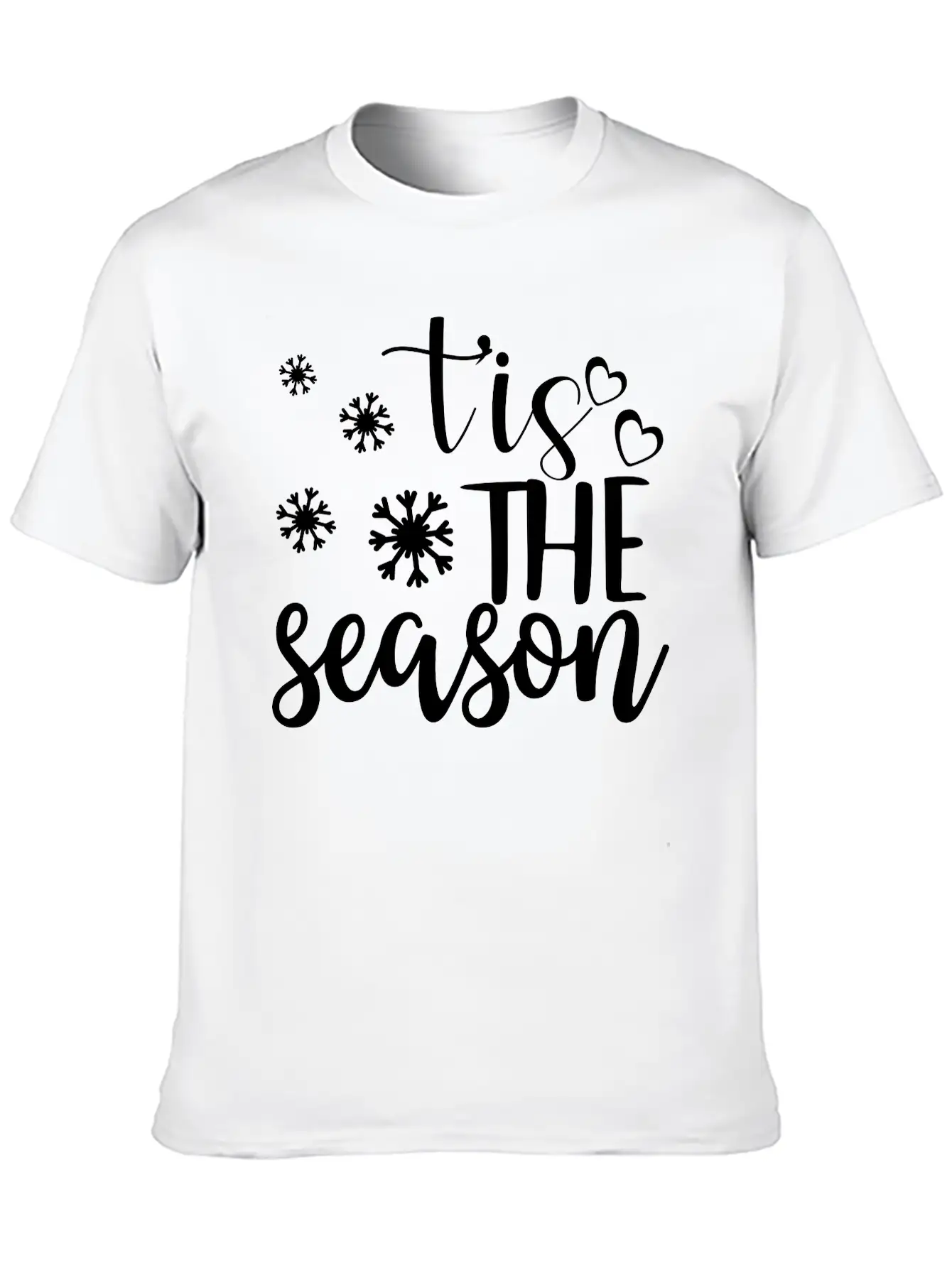 Iis The Season Essential Cotton Tee For Daily Outfits – Unisex Style