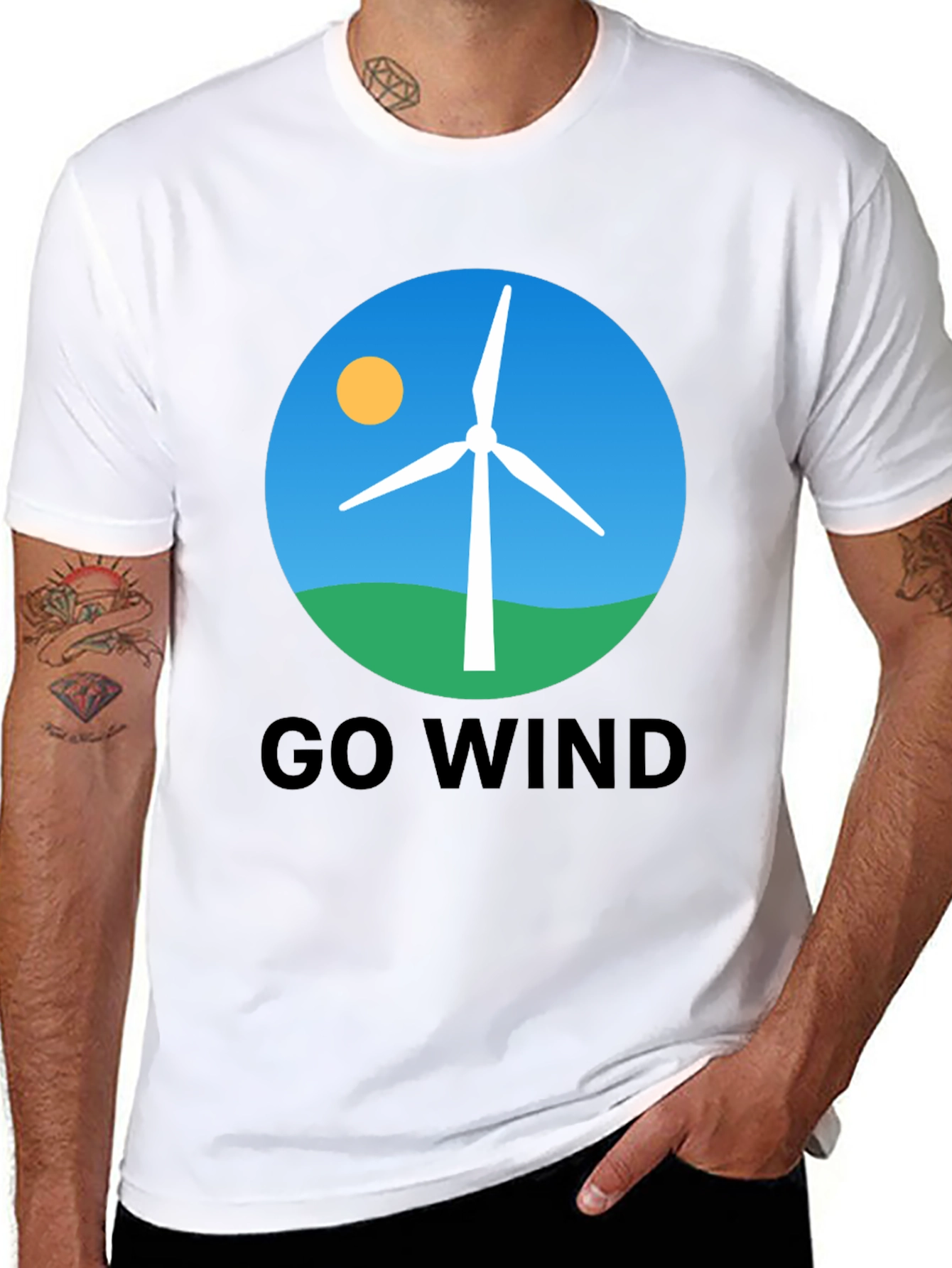 Go Wind T-Shirt - Eco-Friendly Tee